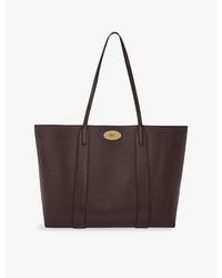 Mulberry - Bayswater Small Grained-Leather Tote Bag - Lyst