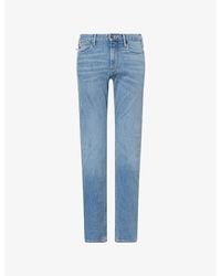 Emporio Armani - J06 Slim-Fit Stretch-Denim Jeans - Lyst