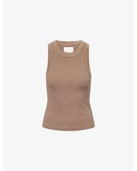 Citizens of Humanity - Isabel Ribbed Cotton-Jersey Tank Top - Lyst