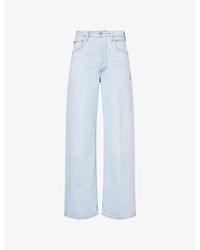 Citizens of Humanity - Ayla Baggy Wide-Leg High-Rise Jeans - Lyst