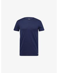 Polo Ralph Lauren - Crewneck Embroidered-Logo Pack Of Three Cotton-Jersey T-Shirts - Lyst