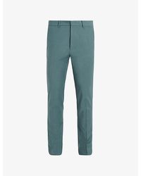 AllSaints - Moad Straight-leg Skinny-fit Stretch Recycled-polyester Trousers - Lyst