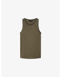 AllSaints - Rina Stretch-Jersey Tank Top - Lyst