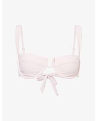 Cheap Monday - Cala Roja Underwired Bikini Top - Lyst