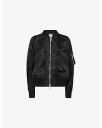 Sacai - Band-Collar Blouson Twill Jacket - Lyst