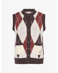 Siedres - Carina Sleeveless Knitted Cardigan - Lyst