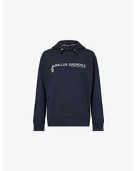 Moncler - Logo-Embossed Cotton-Jersey Hoody - Lyst