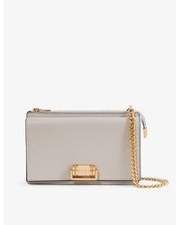 Reiss - Picton Chain-strap Leather Cross-body Bag - Lyst