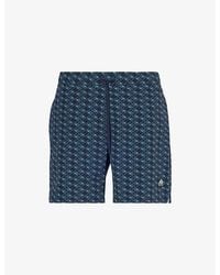 Moose Knuckles - Hide And Swim Graphic-Print Swim Shorts - Lyst