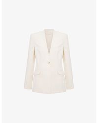 Phase Eight - Single-Breasted Stretch-Twill Blazer - Lyst