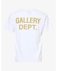 GALLERY DEPT. - Glitter-Logo Relaxed-Fit Cotton T-Shirt - Lyst