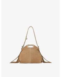Maje - Miss M Suede Shoulder Bag - Lyst