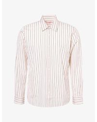 Orlebar Brown - Justin Striped Cotton Shirt - Lyst