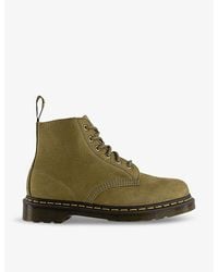 Dr. Martens - 101 Six-eyelet Lace-up Leather Ankle Boots - Lyst