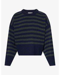 Skall Studio - Campa Striped Merino-Wool Jumper - Lyst