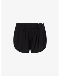 Christopher Esber - Ruched Crescent Jersey Shorts - Lyst