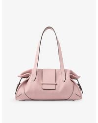 Jimmy Choo - Bar Holdall Medium Leather Shoulder Bag - Lyst