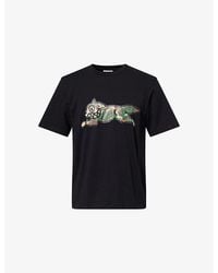 ICECREAM - Camo Running Dog Cotton T-Shirt - Lyst