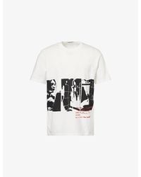 Givenchy - Graphic-Print Crewneck Cotton T-Shirt - Lyst