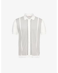 Orlebar Brown - Tiernan Ripley Stripe-pattern Cotton-knit Shirt X - Lyst
