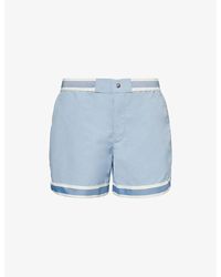 CHE - Baller Striped Swim Shorts - Lyst