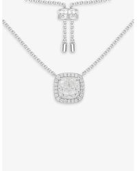 Apm Monaco - Lumiere Adjustable Sterling- And Zirconia Pendant Necklace - Lyst