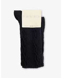 FALKE - Declivity Knee-High Wool-Blend Socks - Lyst