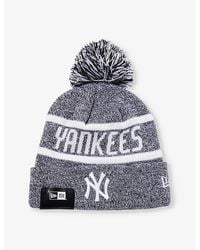 KTZ - New York Yankees Mlb Brand-embroidered Knitted Beanie Hat - Lyst