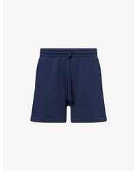 Skims - Fleece Lounge Relaxed-Fit Cotton-Blend Sweat Shorts - Lyst