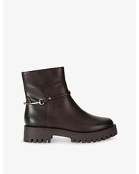 Steve Madden - Last Call Leather Ankle Boots - Lyst
