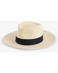 Maison Michel - New Abby Braided-trim Wool Hat - Lyst