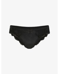 Agent Provocateur - Molly Satin Full Brief - Lyst