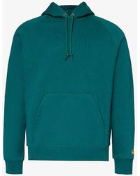 Carhartt - Chase Brand-embroidered Cotton-blend Hoody - Lyst