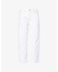 FRAME - The Hang Straight-Leg Denim Jeans - Lyst