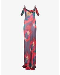 Rat & Boa - Adriana Printed Woven Maxi Dress - Lyst