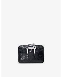 Maje - Miss M Leather Card Holder - Lyst