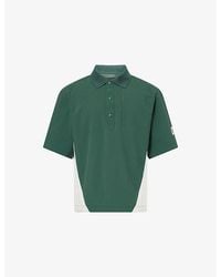 Manors - Shooter Branded Stretch-Woven Polo Shirt - Lyst