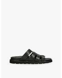 Steve Madden - Ankara Leather Sandals - Lyst