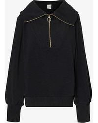 Varley - Vine Relaxed-fit Cotton-blend Sweatshirt - Lyst