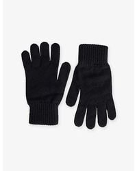 Sunspel - Ribbed-Cuff Cashmere Gloves - Lyst