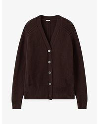 JOSEPH - Lele V-Neck Relaxed-Fit Cashmere Cardigan - Lyst