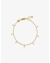 Missoma - Interstellar Drop 18Ct Recycled-Plated Brass Bracelet - Lyst
