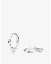 Missoma - Harris Reed X Fearless Medium-Plated Brass And Cubic Zirconia Hoop Earrings - Lyst