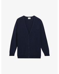 Claudie Pierlot - meggy V-neck Knitted Cardigan - Lyst