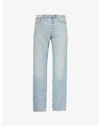 FRAME - The Straight Regular-fit Stretch-denim Jeans - Lyst