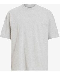 AllSaints - Xander Graphic-print Relaxed-fit Organic-cotton T-shirt X - Lyst