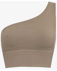 lululemon - Align Asymmetric-shoulder Stretch-woven Bra - Lyst