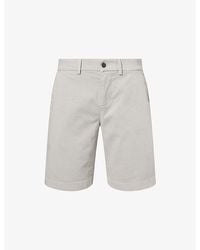 7 For All Mankind - Luxe Performance Cotton Chino Shorts - Lyst