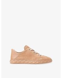 Jimmy Choo - Diamond Light Flex Suede Trainers - Lyst