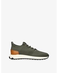 Tod's - Run 63K Calzino Knitted And Leather Trainers - Lyst